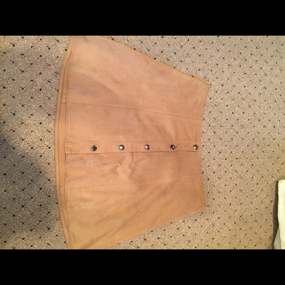 Kendall and Kylie Sued Skirt